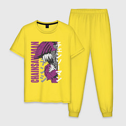 Мужская пижама Человек-бензопила Денджи chainsaw