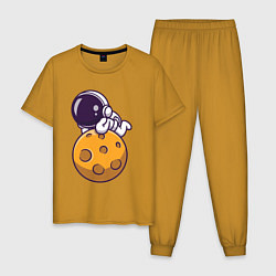 Мужская пижама Отдых на Луне