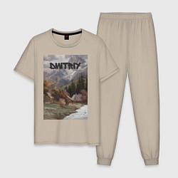 Мужская пижама Dmitriy деревушка