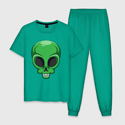 Мужская пижама Green skeletor