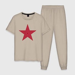 Мужская пижама USSR red star