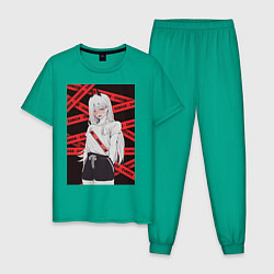 Мужская пижама Человек-бензопила Пауэр стесняется