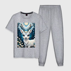 Мужская пижама Сказочный олененок