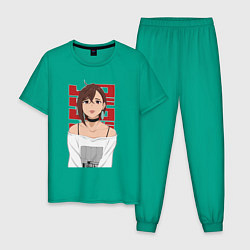 Мужская пижама Дандадан: Момо