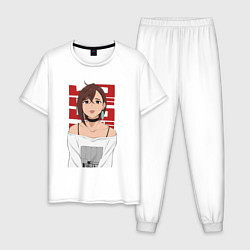 Мужская пижама Дандадан: Момо