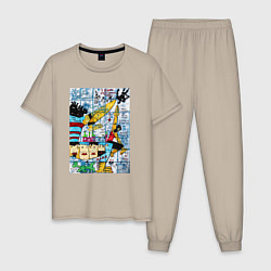 Мужская пижама Lets get higher