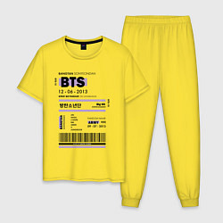 Мужская пижама Bts ticket