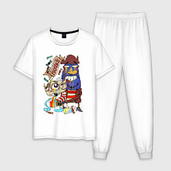 Мужская пижама Flapjack - rainbow