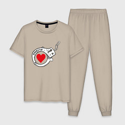 Мужская пижама Вместе парное - наручники