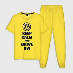 Мужская пижама Keep Calm & Drive VW