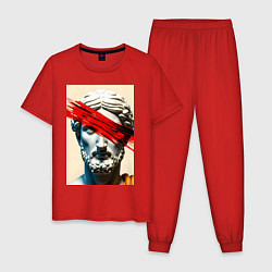 Мужская пижама Штрих на античной статуе