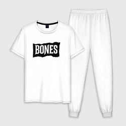 Мужская пижама Bones лого