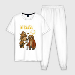 Мужская пижама Nirvana ленивцы