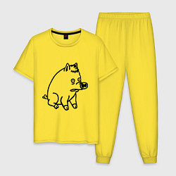 Мужская пижама Pig