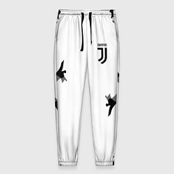 Брюки на резинке мужские FC Juventus: White Original, цвет: 3D-принт