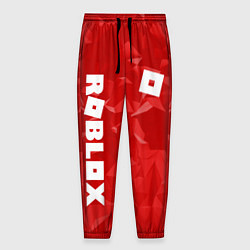 Брюки на резинке мужские ROBLOX: Red Style, цвет: 3D-принт