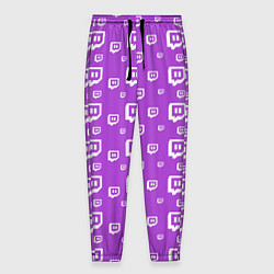 Мужские брюки Twitch: Violet Pattern
