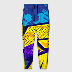 Брюки на резинке мужские Bona Fide Одежда для фитнеса, цвет: 3D-принт