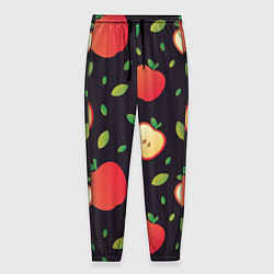 Мужские брюки Яблочный узор