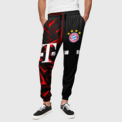 Брюки на резинке мужские FC Bayern Munchen Форма, цвет: 3D-принт — фото 2