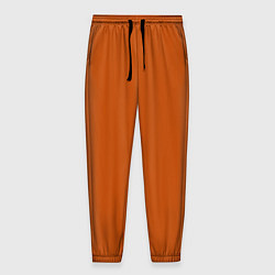 Брюки на резинке мужские Радуга v6 - оранжевый, цвет: 3D-принт