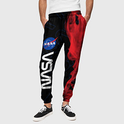 Брюки на резинке мужские NASA НАСА, цвет: 3D-принт — фото 2