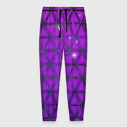 Мужские брюки Фиолетовые треугольники