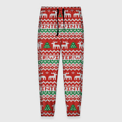 Мужские брюки Deer Christmas Pattern