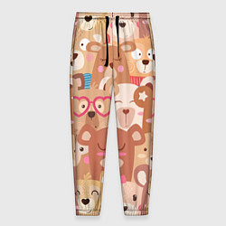 Мужские брюки Bears texture