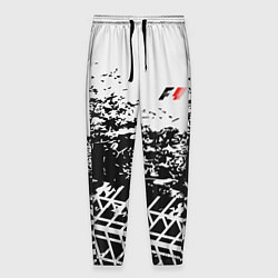 Брюки на резинке мужские F1 Формула 1 Mini Logo, цвет: 3D-принт