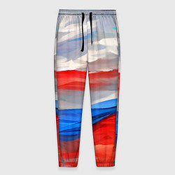 Мужские брюки Флаг России в красках