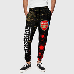 Брюки на резинке мужские АРСЕНАЛ Arsenal Pro Football Краска, цвет: 3D-принт — фото 2