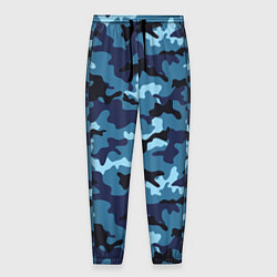 Мужские брюки Камуфляж Тёмно-Синий Camouflage Dark-Blue