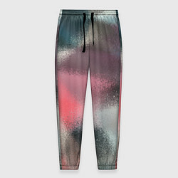Мужские брюки Современный разноцветный абстрактный узор