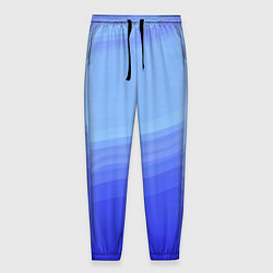 Мужские брюки Blue abstract pattern