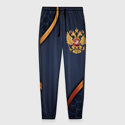 Мужские брюки Blue & gold герб России
