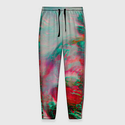 Мужские брюки Абстрактные переливающиеся краски