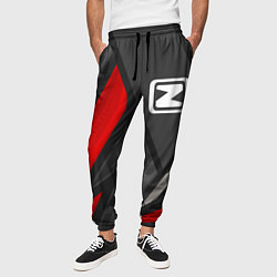 Брюки на резинке мужские Zotye sports racing, цвет: 3D-принт — фото 2