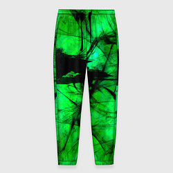 Мужские брюки Зеленый фантом