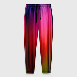 Брюки на резинке мужские Цветной спектр, цвет: 3D-принт