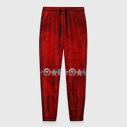 Мужские брюки Красный градиент