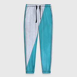 Мужские брюки Абстрактный паттерн из двух цветов - серый и светл