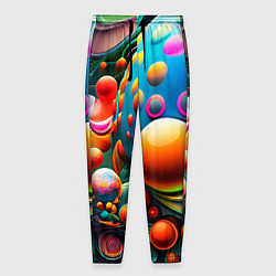 Мужские брюки Абстрактные космические шары