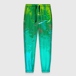 Мужские брюки Абстрактные краски - текстура