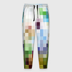 Мужские брюки Пиксельная абстракция