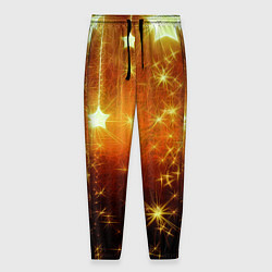 Мужские брюки Золотистае звёзды