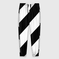 Мужские брюки Черно-белые полосы