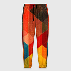 Мужские брюки Абстрактная геометрия мозаика