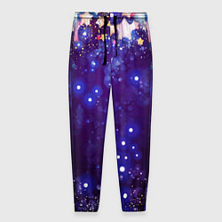 Мужские брюки Звездочки - космическое небо