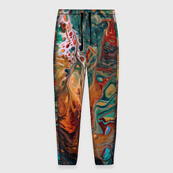 Мужские брюки Разводы краски: арт нейросети